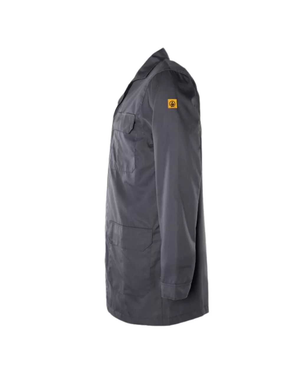 ESD Lab Coat DARK GREY